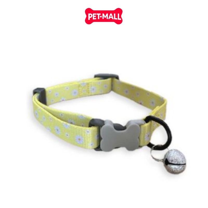 Vòng cổ Sonice Lucky Collar 10kg - 1.5cm Hoa vàng Petmall