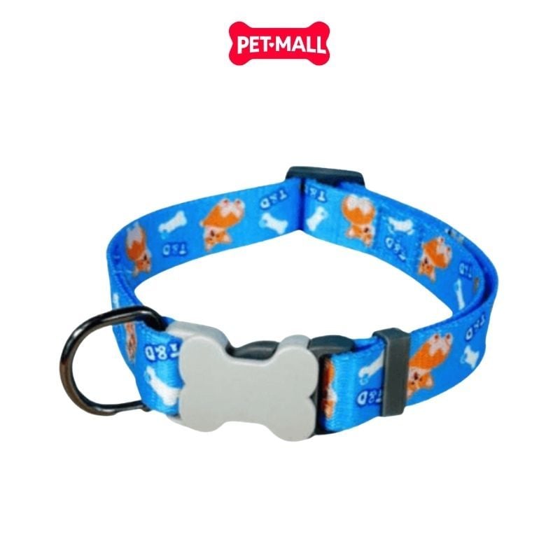 Vòng cổ Sonice Lucky Collar 30kg - 2.5cm Hình chó xanh biển Petmall