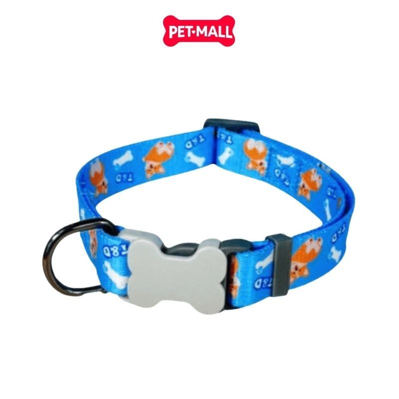 Vòng cổ Sonice Lucky Collar 20kg - 2cm Hình chó xanh biển Petmall