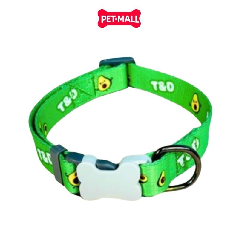 Vòng cổ Sonice Lucky Collar 20kg - 2cm Bơ xanh Petmall