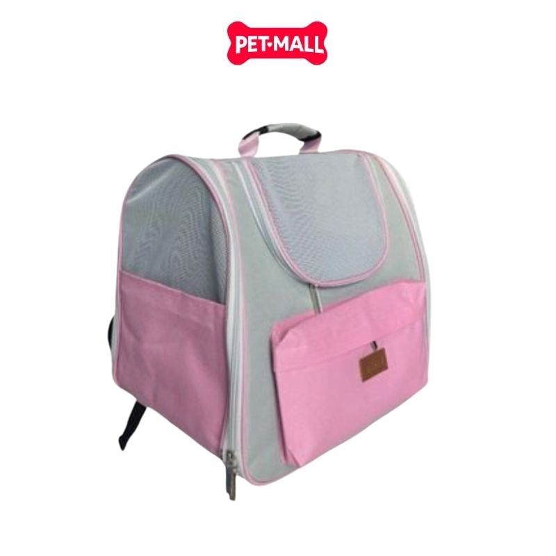 Balo du lịch SONICE Adventure Extra Size 38x35x25cm - Màu hồng, kèm túi phụ cao cấp Petmall