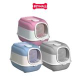 Nhà vệ sinh SONICE 2Way Cat Litter Box Size 50x35x35cm - 2 cửa Petmall