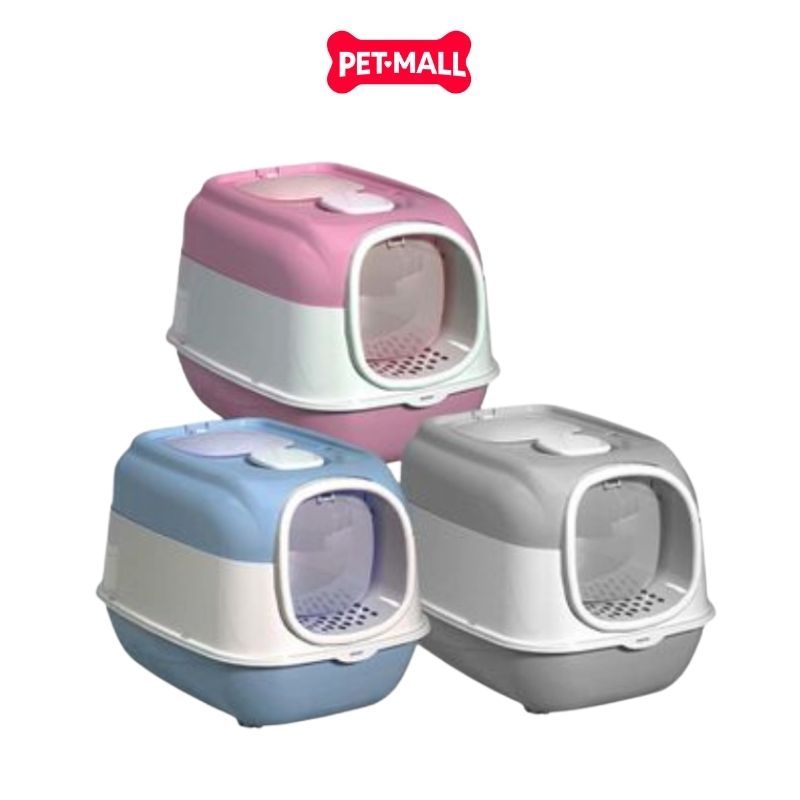 Nhà vệ sinh SONICE 2Way Cat Litter Box Size 50x35x35cm - 2 cửa Petmall