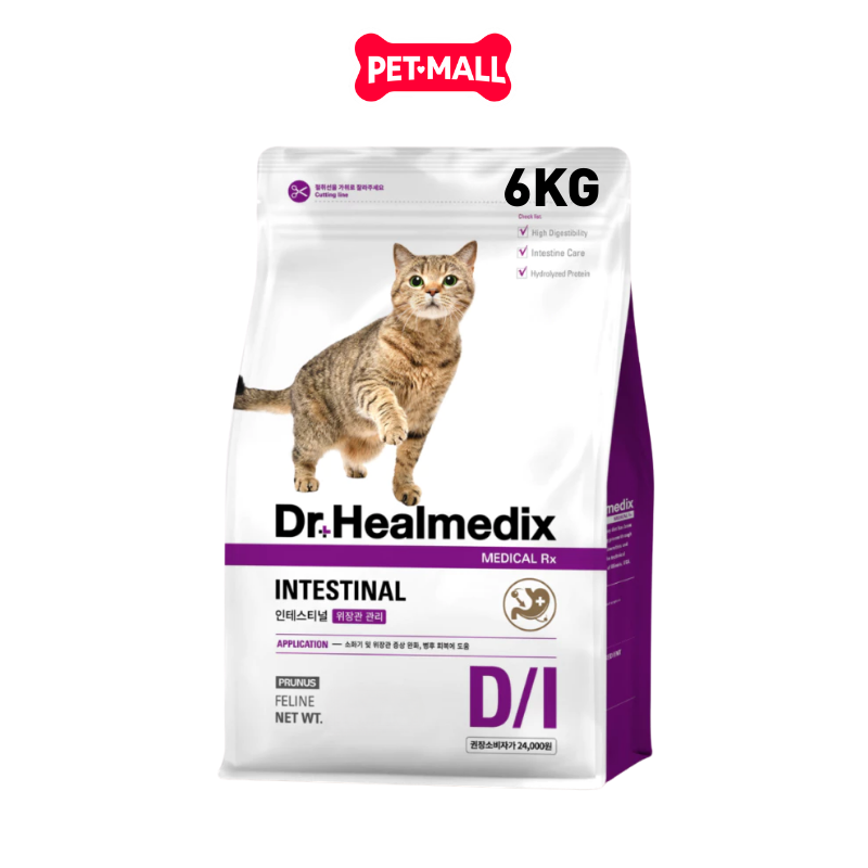 6KG - Thức ăn mèo Dr Healmedix Intestinal Feline D/I - Hỗ trợ tiêu hoá Petmall