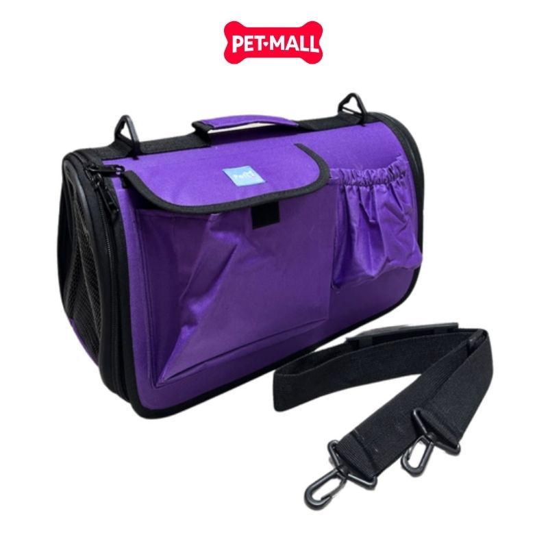 Túi vòm vận chuyển SONICE size S 40 x 19 x 25 cm - Có túi - Tím Petmall