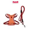 Set dây dắt + yếm SONICE Rope dog leash + harness size 20kg M1 - Đỏ Petmall 