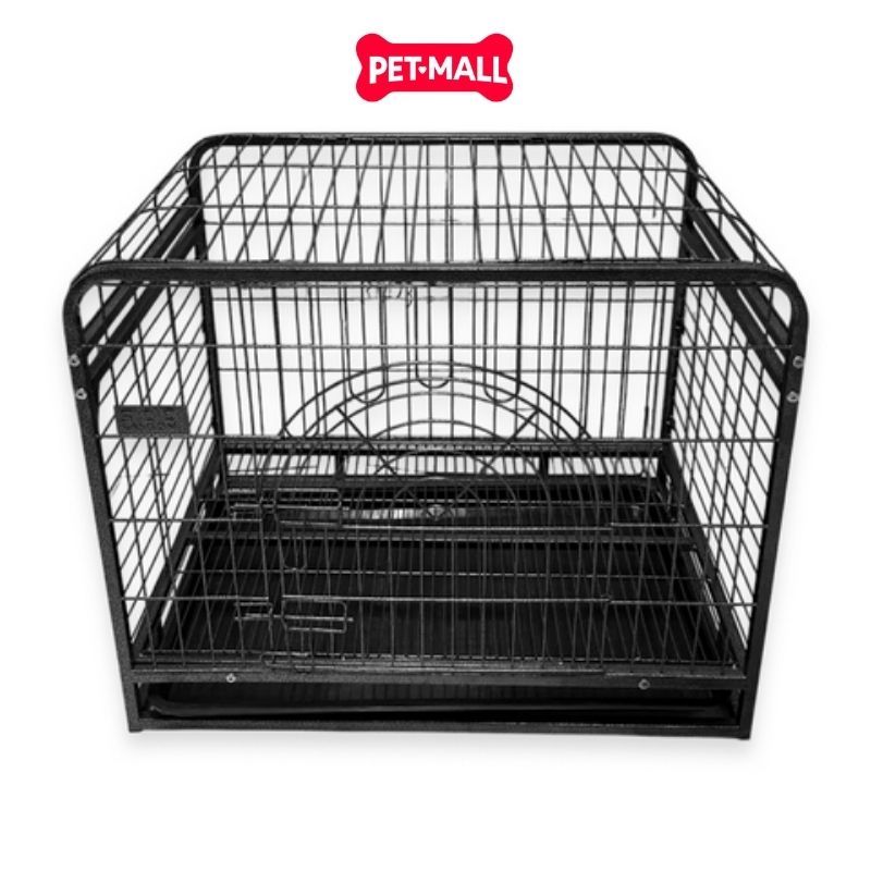 Chuồng khung cửa tròn 77 SONICE | D77 x R51 x C63 cm - Màu đen Petmall