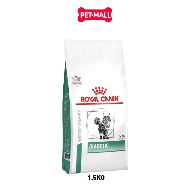 1.5KG - Thức ăn mèo Royal Canin Diabetic Feline - Hỗ trợ tiểu đường Petmall