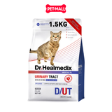1.5KG - Thức ăn mèo Dr Healmedix Urinary Tract Feline D/UT  - Hỗ trợ điều trị sỏi thận, giảm stress Petmall