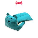 Nệm SONICE Big Bear Pet bed hình gấu size M - 35 x 45 x 14 cm | Màu xanh dương Petmall