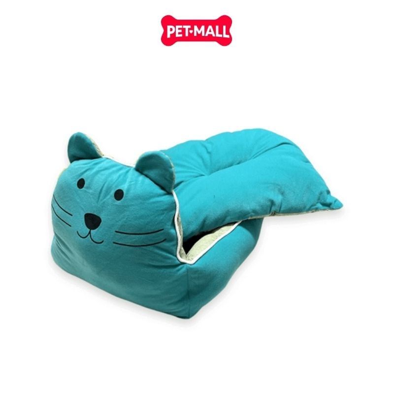 Nệm SONICE Big Bear Pet bed hình gấu size M - 35 x 45 x 14 cm | Màu xanh dương Petmall