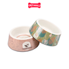  Chén SONICE bobo hoạ tiết mèo tropical 19 x 22 x 9 cm Petmall 