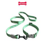 Set Dây + Vòng cổ Sonice Lucky Leash + Collar 30kg - 2.5cm Bơ xanh Petmall