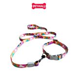 Set Dây + Vòng cổ Sonice Lucky Leash + Collar 20kg - 2cm Loang màu Petmall