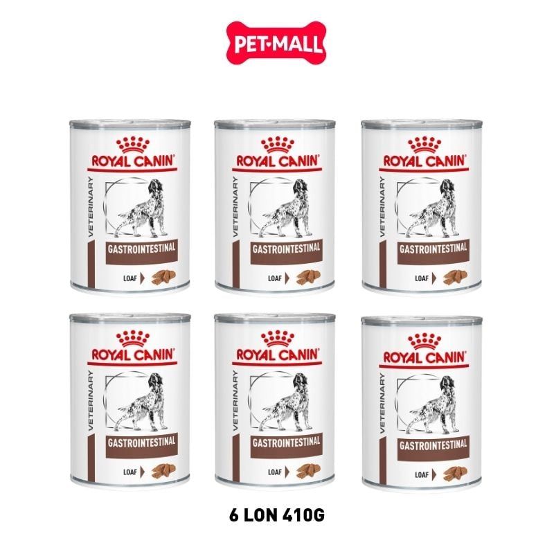 Combo Pate chó Royal Canin Gastrointestinal Loaf 400g - 6 lon - Hỗ trợ tiêu hoá Petmall