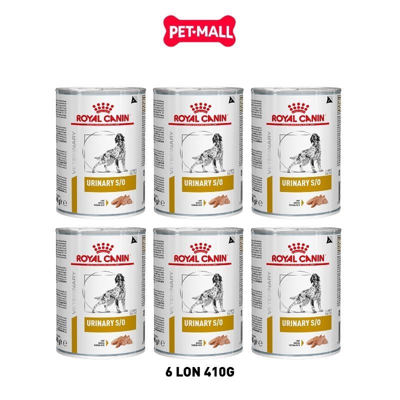 Combo Pate chó Royal Canin Urinary Canine S/O Loaf 410g - 6 lon - Hỗ trợ trị sỏi bàng quang Petmall