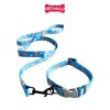 Set Dây + Vòng cổ Sonice Lucky Leash + Collar 20kg - 2cm Hình chó xanh biển Petmall