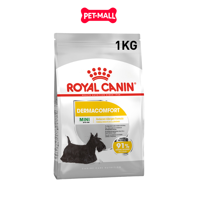 1KG - Thức ăn chó Royal Canin Mini Dermacomfort - Hỗ trợ dị ứng,cho giống chó nhỏ < 10kg
