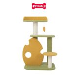 Trụ cào SONICE Yellow and Green Cat Tree Scratcher Toys Size 46 x 36 x 75 cm - 4 tầng màu xanh, vàng Petmall