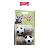 Đồ chơi SONICE Soccerball - Sponge Grey Ball - Bộ 4 quả bóng đá và bóng Gold xám Petmall