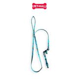 Set Dây + Vòng cổ Sonice Lucky Leash + Collar 5kg - 1cm Hình chó mèo xanh lục Petmall