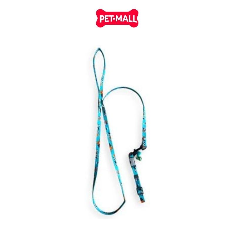 Set Dây + Vòng cổ Sonice Lucky Leash + Collar 5kg - 1cm Hình chó mèo xanh lục Petmall