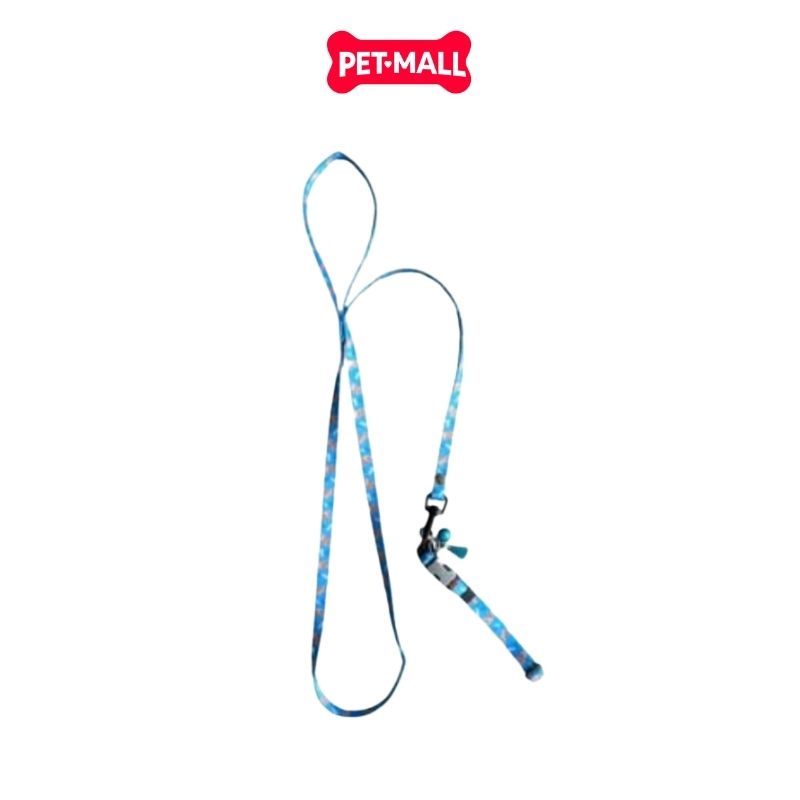 Set Dây + Vòng cổ Sonice Lucky Leash + Collar 5kg - 1cm Hình chó xanh biển Petmall