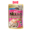  Hộp 12 Gói 70g - Pate mèo NEKKO Jelly Tuna & Shrimp - Cá ngừ và Tôm Petmall 
