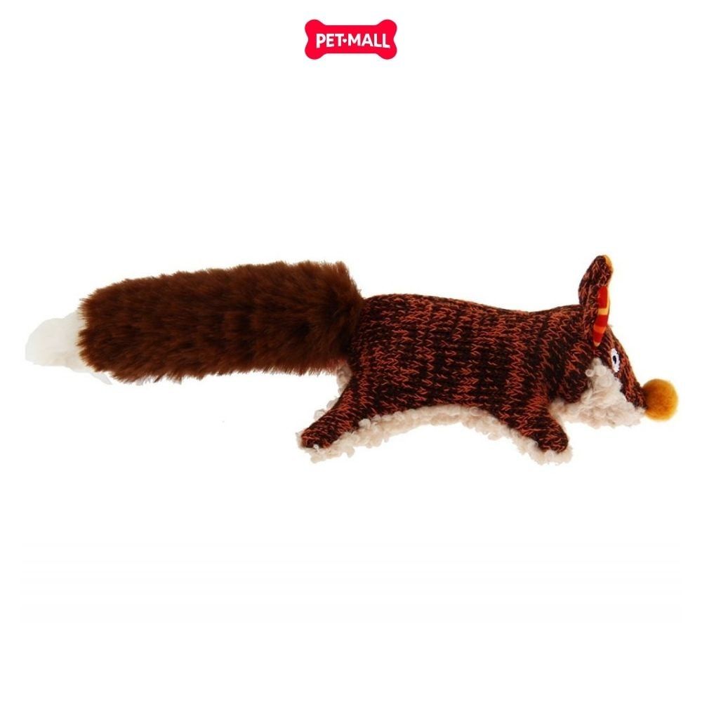 Đồ chơi thú bông có tiếng GiGwi Plush Friendz Fox - Hình cáo Petmall