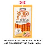 Treats PALMY DAYS Lickable Chicken and Glucosamine 75g 5 thanh - Vị gà Petmall