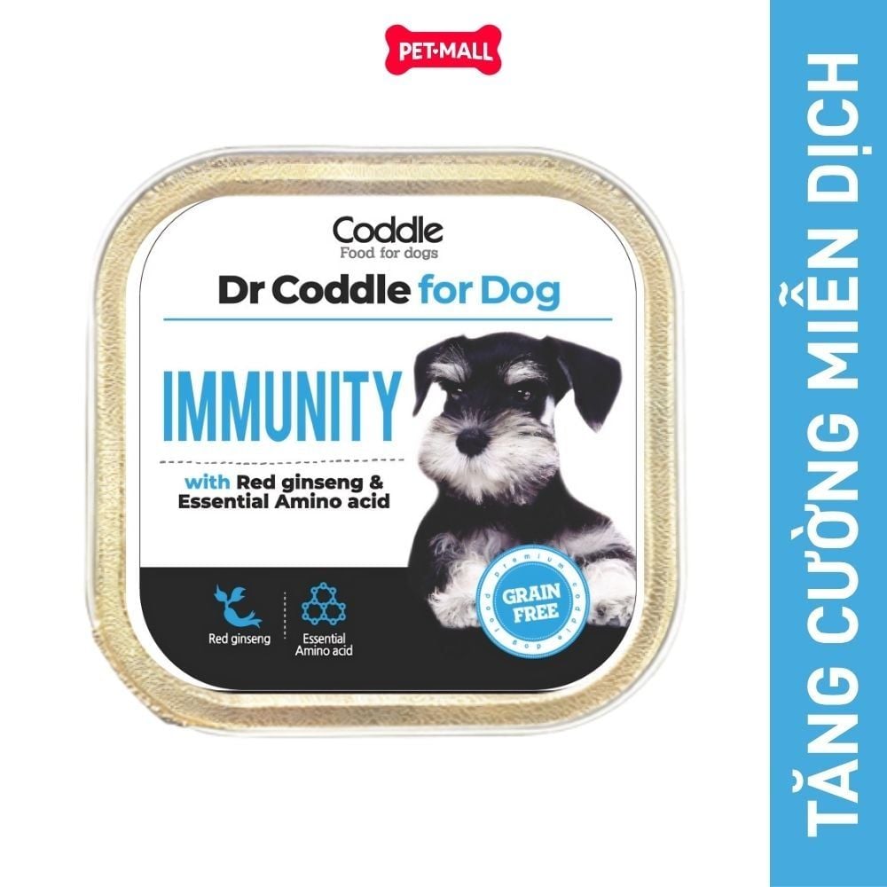 100G - Pate chó Dr.Coddle IMMUNITY - Tăng cường hệ miễn dịch Petmall