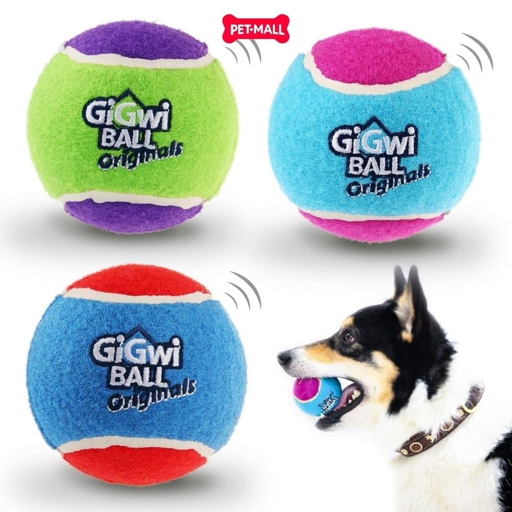 Đồ chơi GiGwi Ball Originals Tennis Ball for dog - size XS Petmall