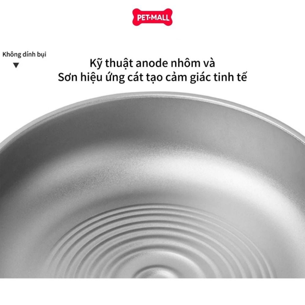 Ổ cho mèo nằm bằng nhôm PIDAN size 42 x 42 x 10 cm Petmall