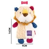 Đồ chơi GiGwi Suppa Puppa Crinkle Lion - Gấu Bông Sư Tử Pemall