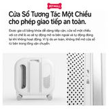Vali du lịch PIDAN tích hợp quạt làm mát & thoáng khí có bánh xe