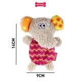 Đồ chơi GiGwi Plush Friendz Elephant With Refillable Squeaker - Gấu Bông Con Voi (kèm kèn thay) Petmall