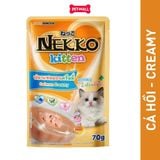 Combo 24 Gói 70g - Pate mèo NEKKO Kitten - Mix vị Creamy, Gravy Petmall