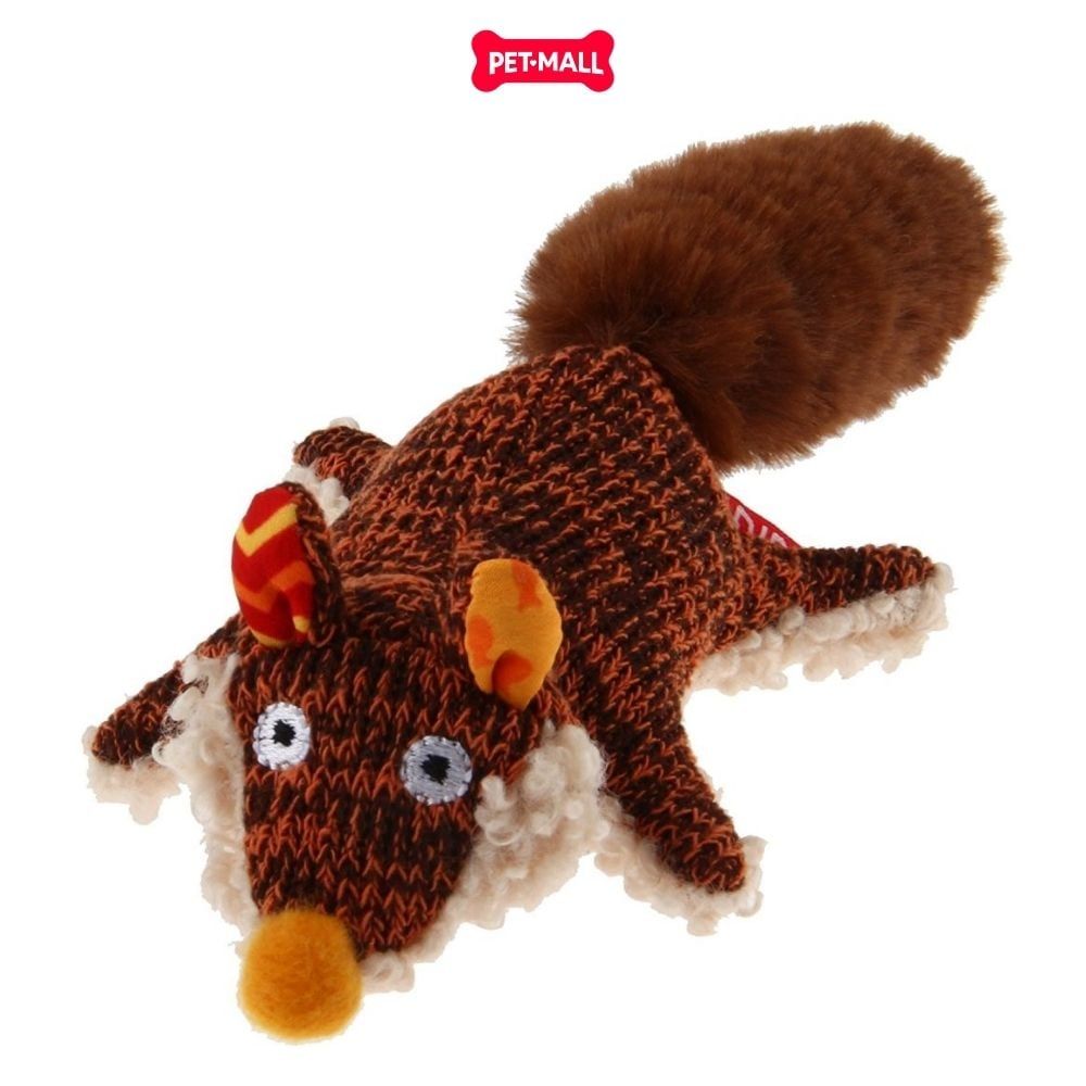 Đồ chơi thú bông có tiếng GiGwi Plush Friendz Fox - Hình cáo Petmall