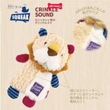 Đồ chơi GiGwi Suppa Puppa Crinkle Lion - Gấu Bông Sư Tử Pemall