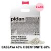  2.4KG - Cát vệ sinh Sonice PIDAN Cassava & Bentonite - Mix 40% cát sắn và 60% đất sét Petmall 