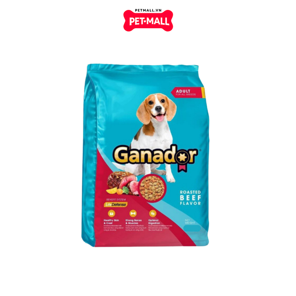 9KG - Thức ăn cho chó GANADOR Adult Roasted Beef Petmall