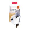 Đồ chơi FOFOS pull String & sound chip Mouse - Chuột kéo dây tự động có tiếng cho mèo - Trắng Petmall