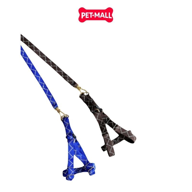 Set dây dắt + yếm SONICE Mix Colour Small Size - Cho chó <5kg Petmall