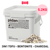  5.2KG - Cát vệ sinh Sonice PIDAN mix 3in1 đậu nành, đất sét và than hoạt tính Petmall 
