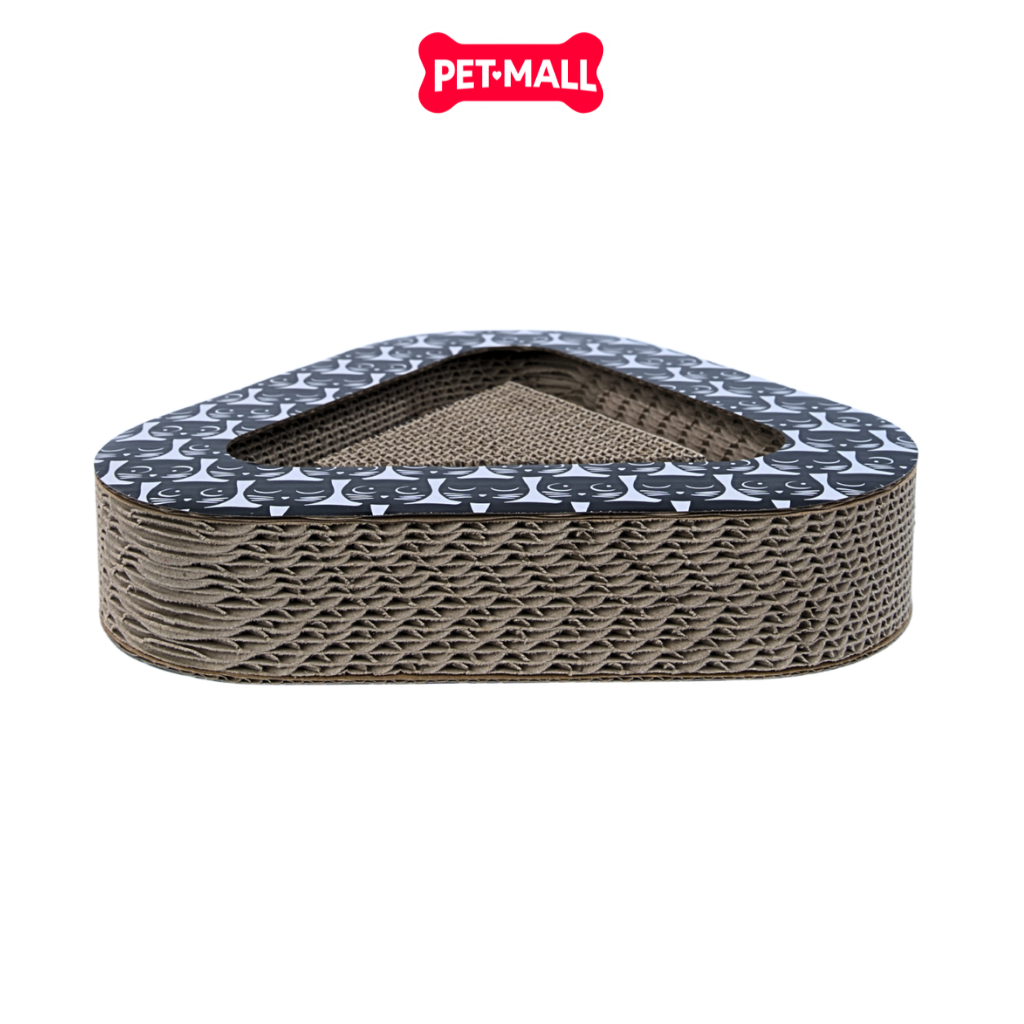 Bàn cào móng SONICE ghế lười & nơi đuổi bắt kèm banh 32 x 30 x 5.7 cm Petmall