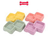 Chén đôi SONICE Lyly cho chó mèo - Size 30 x 19 x 6cm Petmall