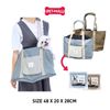  Túi vận chuyển thú cưng Doggyman đeo vai - Size 48 x 20 x 28cm cho chó dưới 8kg Petmall 