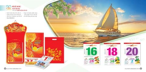  Lịch Bloc Hn 20 x 30 cm 