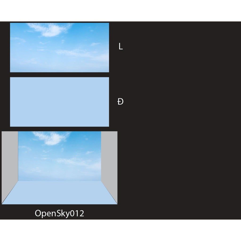 [HOT]Tranh hồ cá Open Sky Bầu Trời Mở có keo sẵn