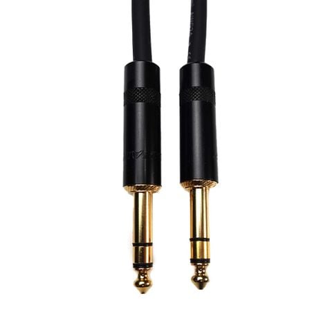 Cáp Loa Kiểm Âm Jack 6.5mm to Jack 6.5mm, Dây loa kiểm âm (2M)